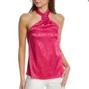 Ronny Kobo Claire Top in Pink